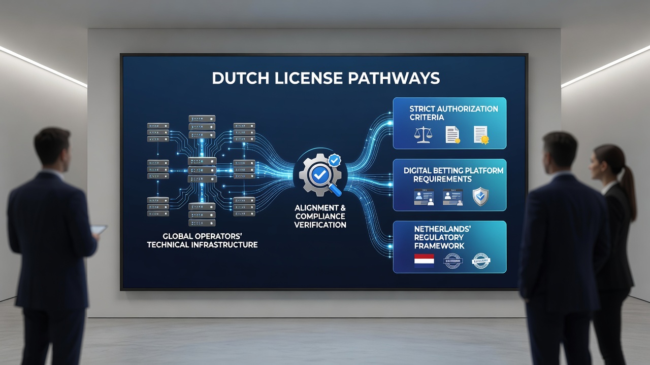 Technische infrastructuur van digitale gokplatforms in Nederland