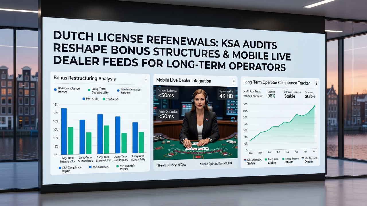 KSA audit proces voor Nederlandse goklicenties en live dealer feeds