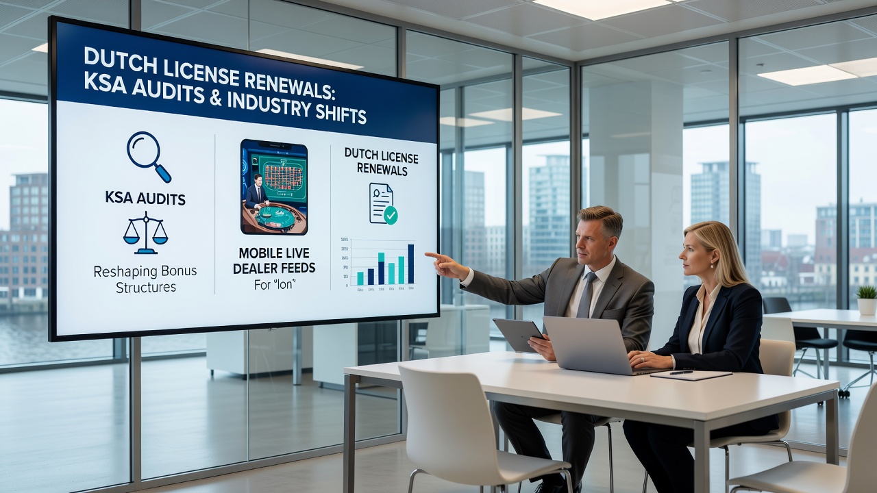 Mobiele live dealer feeds na KSA audit aanpassingen