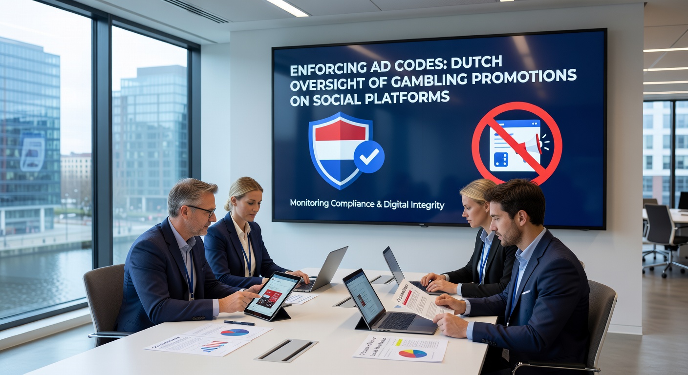 Voorbeeld van een gecontroleerde gokpromotie op Instagram onder KSA-toezicht