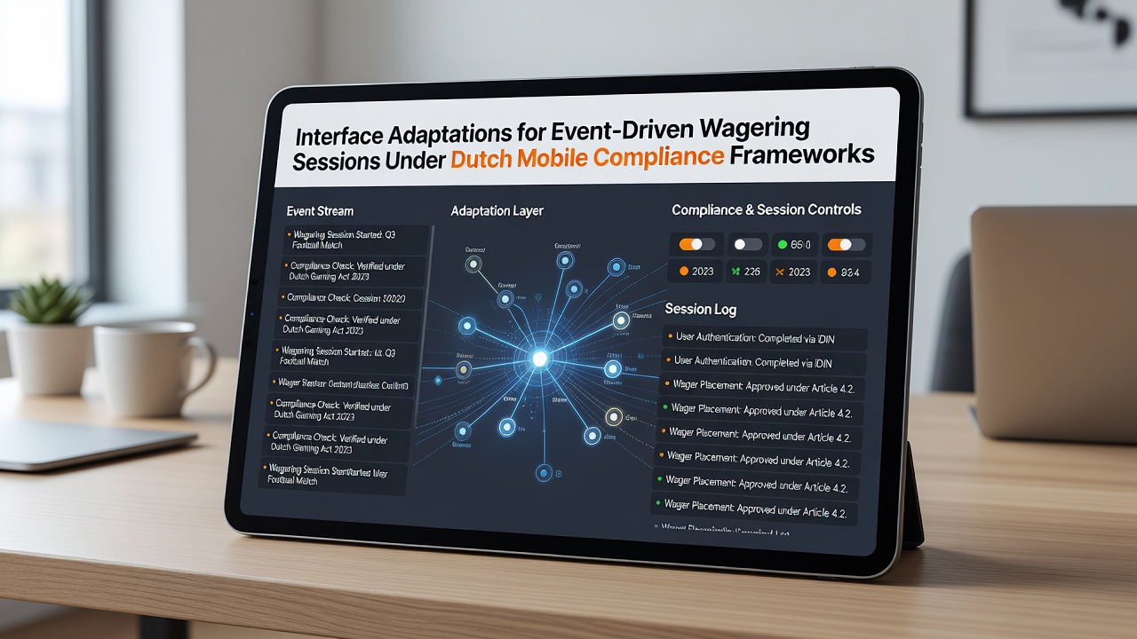 Mobiele interface aanpassingen voor event-gedreven weddenschappen onder KSA-regels