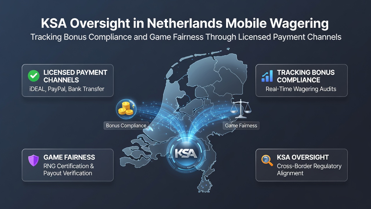 KSA toezicht op mobiel wedden en betalingskanalen in Nederland