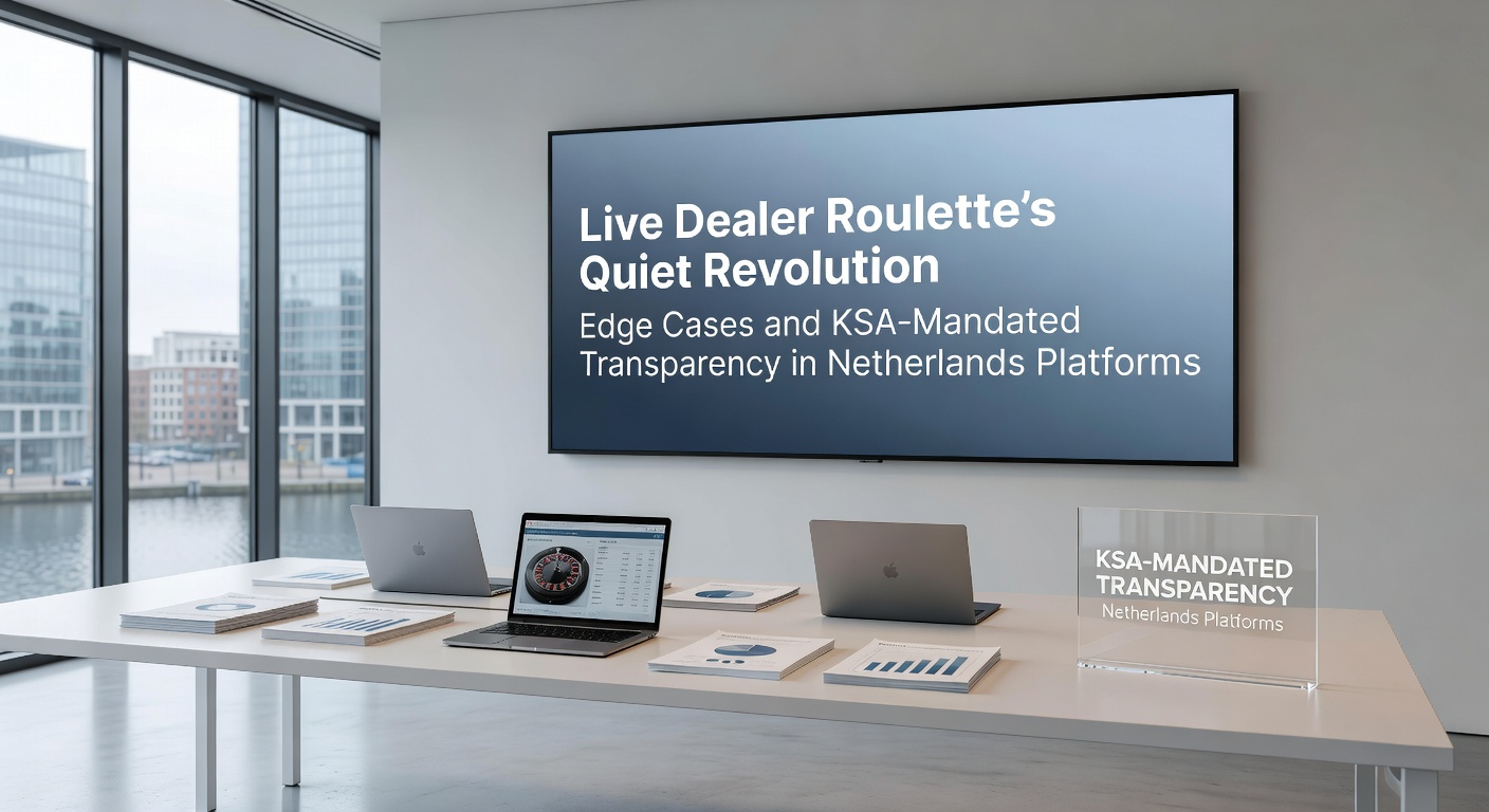 Live dealer roulette tafel met transparante interface op een Nederlands online casino platform, waar spelers real-time statistieken en edge cases zien