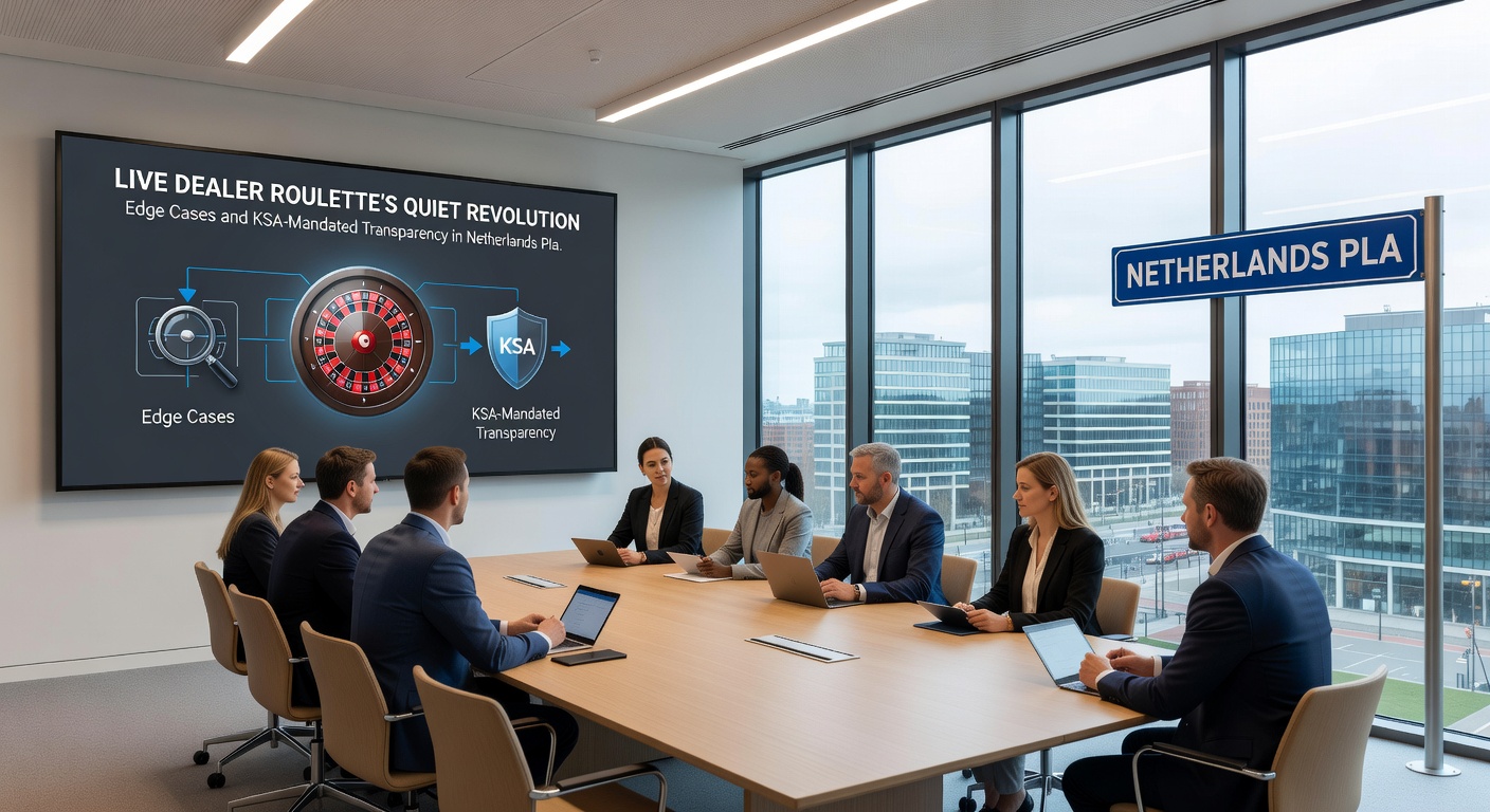 Grafiek met transparantiestatistieken van live roulette op KSA-platforms, inclusief edge case frequenties en RTP-displays in Nederland