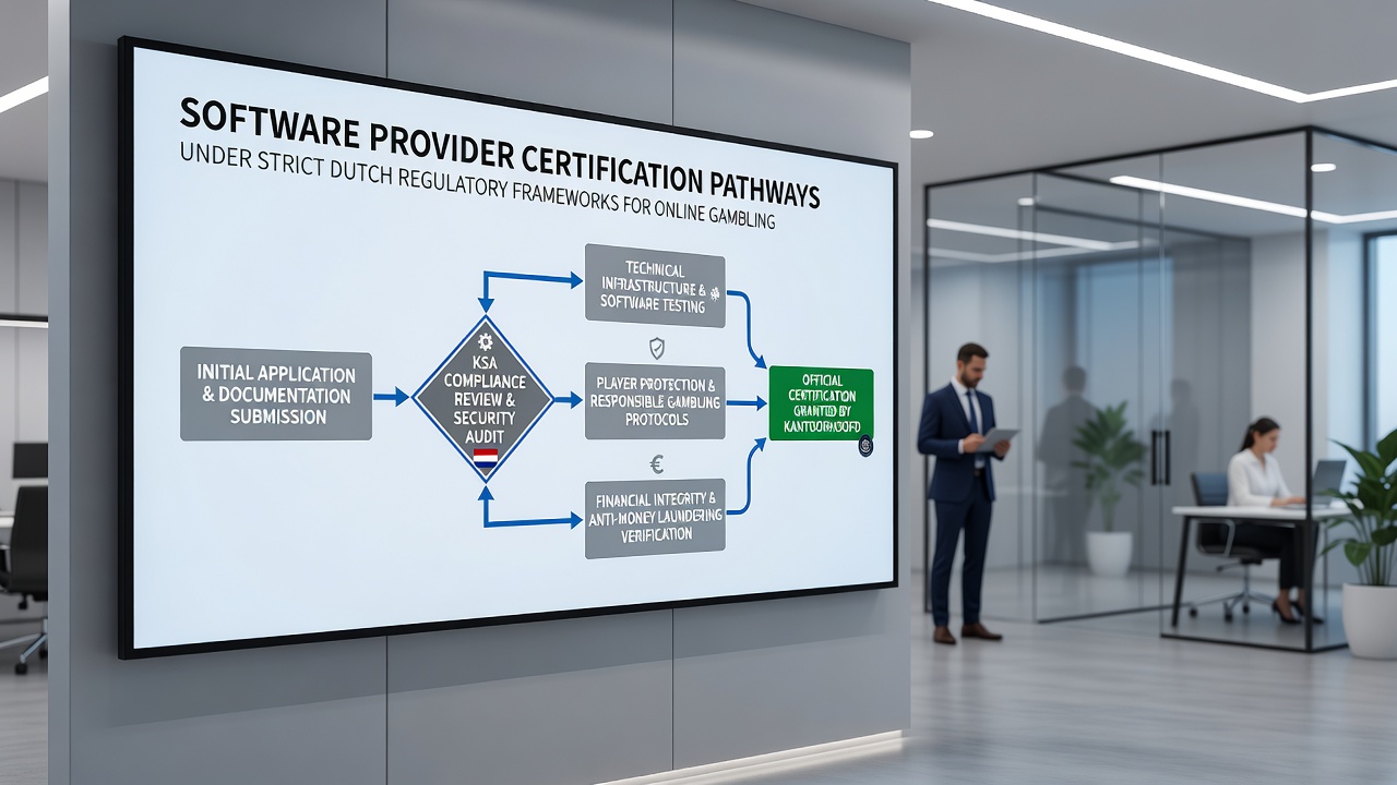 Softwareprovider die certificeringstraject doorloopt bij de Kansspelautoriteit